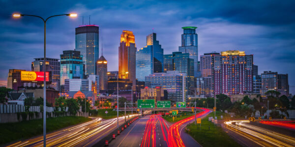 City Lights from Franklin Ave. Bridge